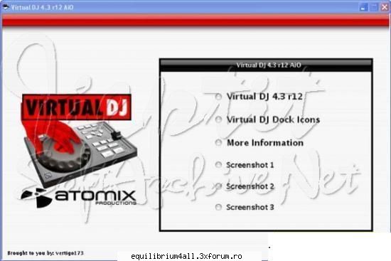 virtual dj v4.3 r12 and otsdj turntables pro mb | rapidshare dj 4.3 dj 4.3 r12 dj dock icons