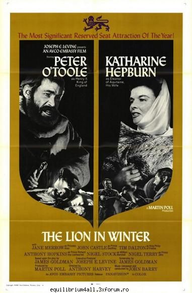 The Lion in Winter (1968) - Admin - >>Old Movies<<