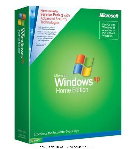 Windows XP Home Edition 32-Bit SP3 ISO - Description: Install Notes: 1. Download 2 - >>New Softwarez<<